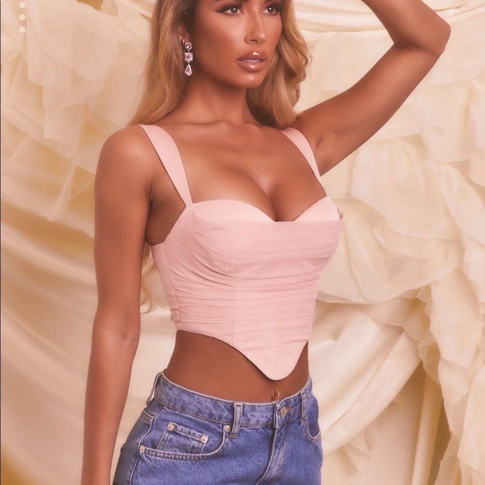 Oh Polly Chase Hearts top pink